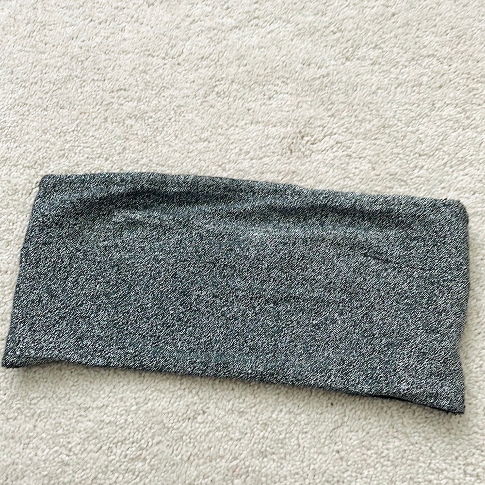 Sparkly Silver & Black H&M Bandeau Top